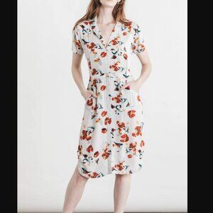 Bridge & Burn | NWT | Delores Tulip Print Shirt Dress | Medium